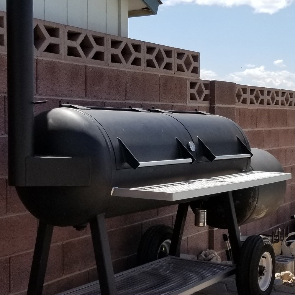 The Iron Oak 80 Offset Smokers Iron Oak BBQ Pits