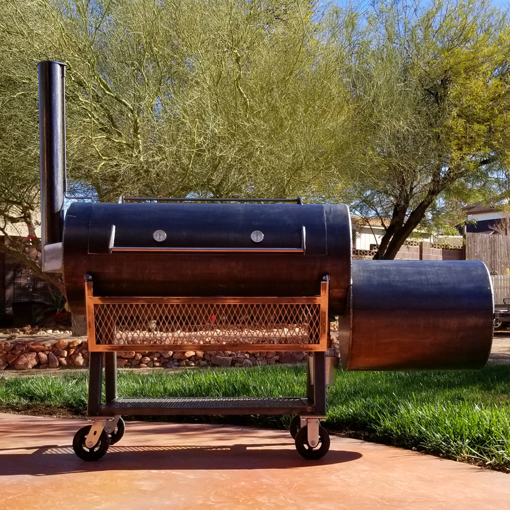 The Iron Oak 60 Offset Smokers Iron Oak BBQ Pits